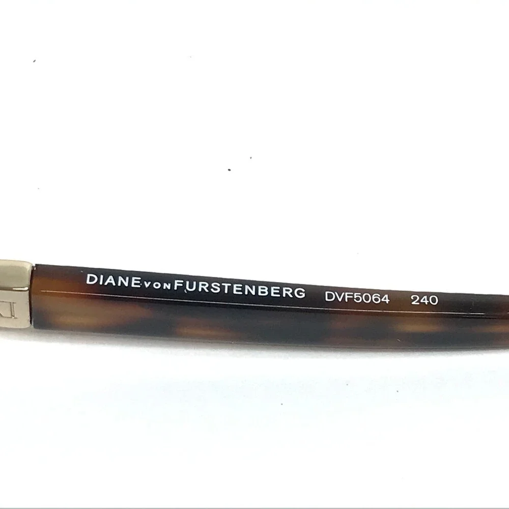 Diane Von Furstenberg Eyeglasses Frames DVF5064 240 Tortoise Cat Eye 52-16-130